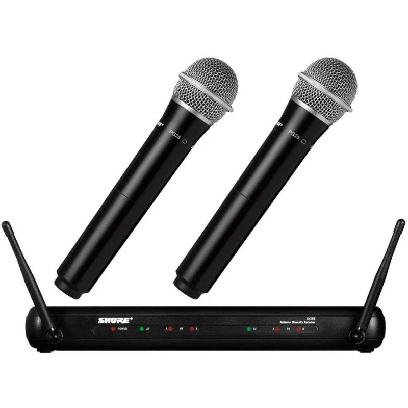 Microphone Wireless SVX288/PG28 Shure, Microphone Wireless