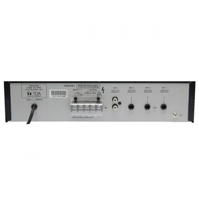 Power Amplifier TOA Power Amplifier ZA-230W TOA 2 za230_back